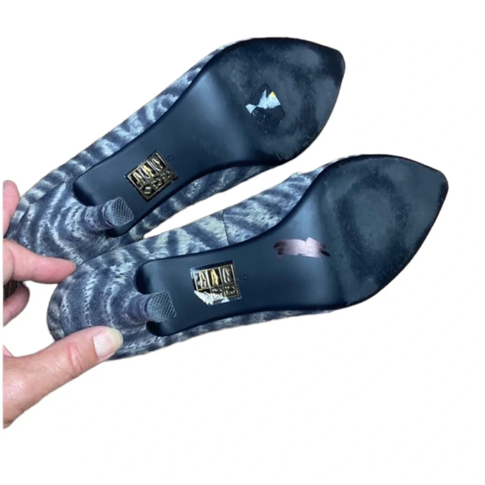 Jeffrey Campbell for Free People animal  print cutout heels Size 9